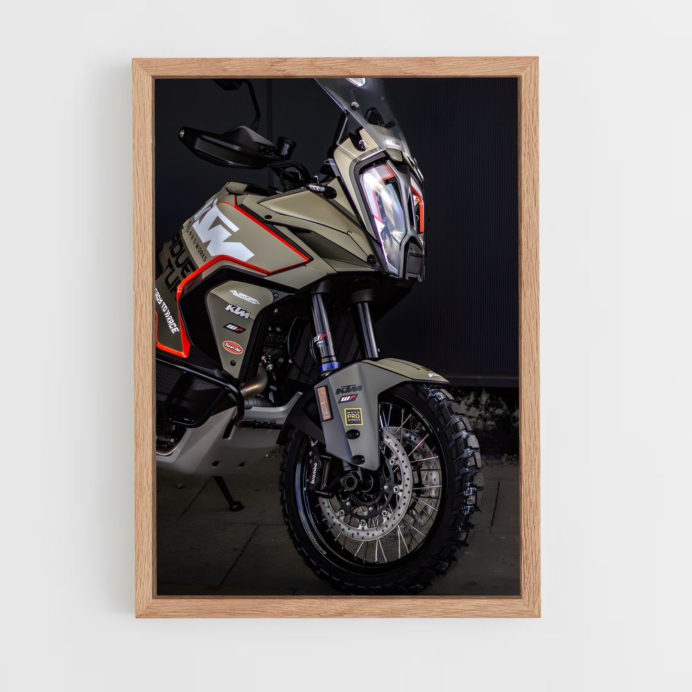 Poster Riders en Garage – affiche KTM Moto (vue 4)